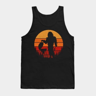 Retro Bigfoot Cooking Tank Top